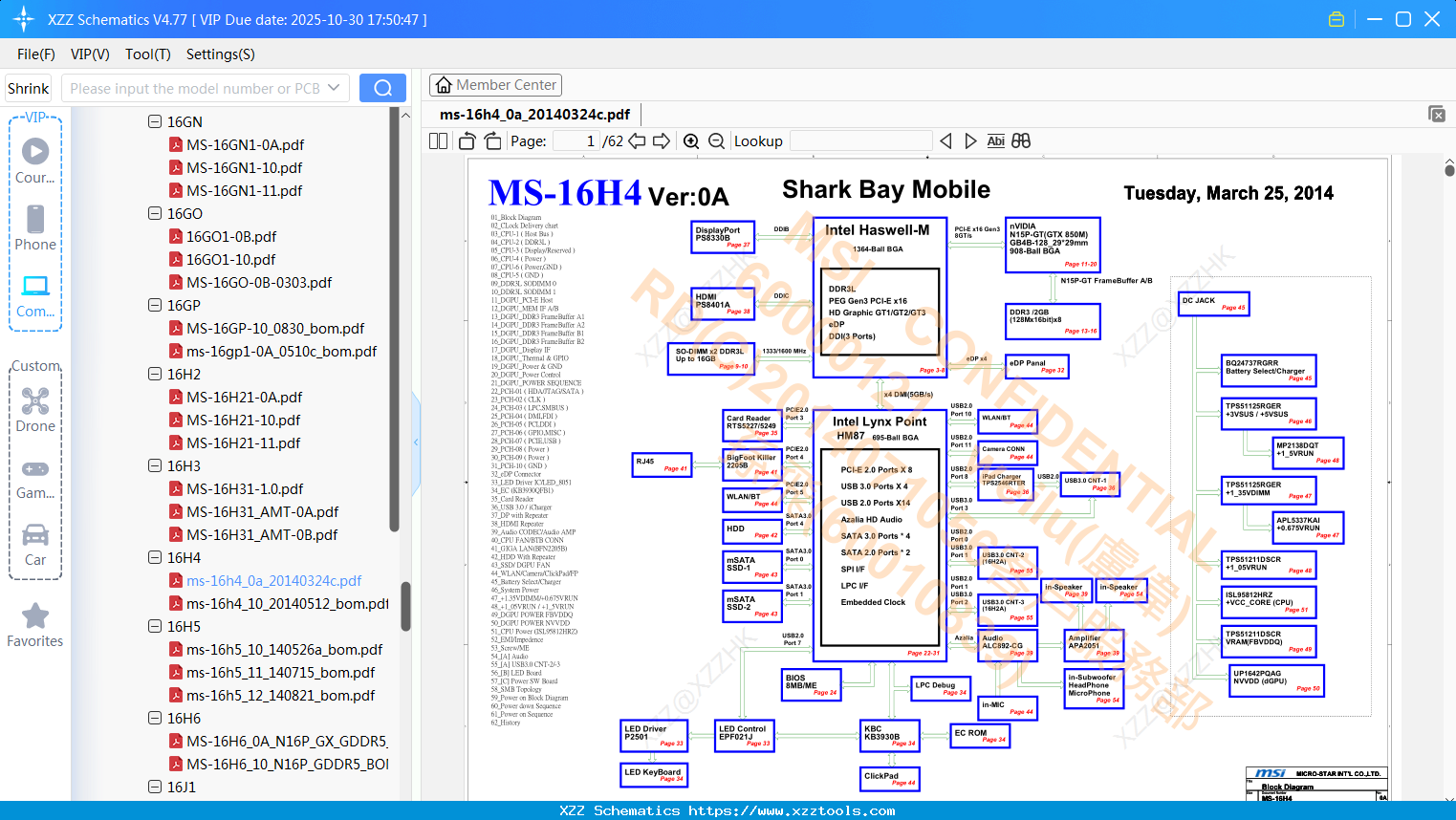 Laptop MSI Ms-16h4_0a_20140324c